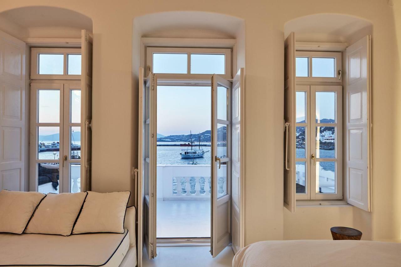 Villa Kampani Sea View Villa Mykonos Town Екстер'єр фото