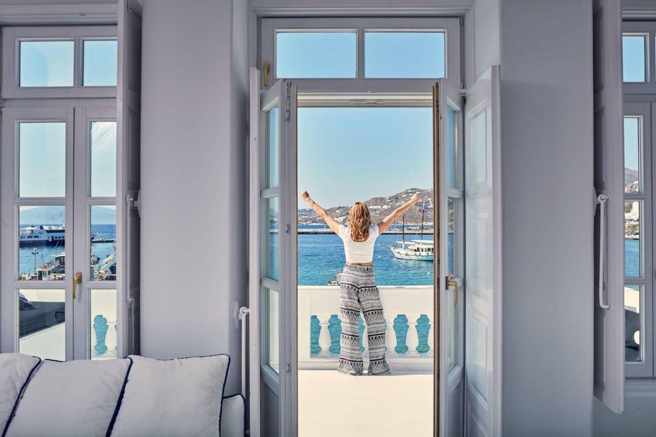 Villa Kampani Sea View Villa Mykonos Town Екстер'єр фото